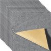 VEVOR Carpet Tiles Peel and Stick, 12' x 12' Squares Self Adhesive Carpet Floor Tile, Soft Padded Carpet Tiles