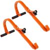 VEVOR Ladder Roof Hook Stabilizer 2 Pack with Wheel Rubber Grip T-Bar Steel