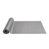 VEVOR Garage Floor Mat 4.9x19ft Vinyl Garage Flooring Roll Anti-Slide Diamond Texture Silver Garage Mats for Under Car 93 sqft Covering Space DIY PVC