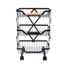 23.23-in-Drawer Rack Utility Cart