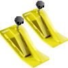 VEVOR Tractor Bucket Protector, 2pcs Ski Edge Protector, 12" Long Turf Tamer Skid Protector, 4" Width