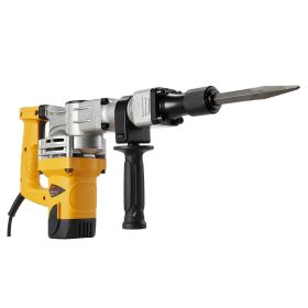VEVOR Demolition Jack Hammer Concrete Breaker 1400W Electric Hammer 2 Chisel Bit