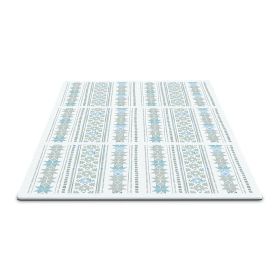 VEVOR Kids Foam Puzzle Floor Playmat 0.5 in 6 Pcs Interlocking EVA Soft Tiles