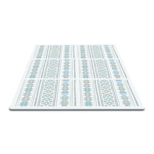 VEVOR Kids Foam Puzzle Floor Playmat 0.5 in 6 Pcs Interlocking EVA Soft Tiles