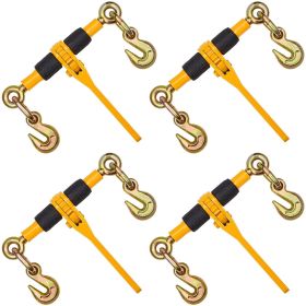 VEVOR Chain Binder Ratchet Load Binder 1/4"-5/16" 2600 lbs for Tie Down 4 Pack
