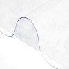 VEVOR Plastic Table Cover 42 x 78 Inch, 1.5 mm Thick Clear Table Protector, Rectangle Clear Desk Mat