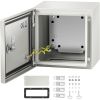 VEVOR NEMA Steel Enclosure, 8 x 8 x 6'' NEMA 4X Steel Electrical Box, IP66 Waterproof & Dustproof, Outdoor / Indoor Electrical Junction Box
