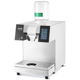 Commercial Snowflake Ice Machine 397LBS/24H Stainless Steel for Ice Cream