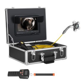 Sewer Camera 165 ft Self-Leveling Duct Camera with 512Hz Locator 36X Zoom