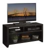 Bridgevine Home Urban Loft 48 inch TV Stand for TVs up to 55 inches, No Assembly Required, Mocha Finish