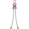 VEVOR 5/16" x 6' Chain Sling 2 Legs G80 Lifting Chain with Grab Hooks 6600 lbs