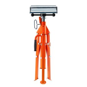 VEVOR Roller Stand 2500 LBS Load 27.6"-52" Height Adjustable 45# Steel Foldable