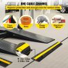 VEVOR Cable Protector Ramp, 4 Packs 1 Channel Speed Bump Hump