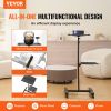 VEVOR Projector Floor Stand Adjustable Height from 22.8 to 57.3 in, DJ Equipment, Projector Mount with Tray, Ideal for Outdoor Movies