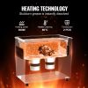 VEVOR 3L Ultrasonic Cleaner with Heater and Timer, 110W Stainless Steel Ultrasonic Cleaner Machine with Degas & Gentle Modes