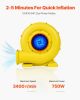 Inflatable Bounce House Blower 0.9&1HP 750W for Commercial Bounce House