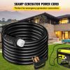 VEVOR 25Ft 50 Amp Generator Extension Cord STW 6/3 + 8/1 Generator Cord 125V 250V Generator Power Cord N14-50P & SS2-50R & CS6364 Twist Lock Connector