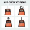 VEVOR Trailer Jack Block, 6000 lbs Capacity per RV Leveling Block, High-quality Polypropylene RV Camper Stabilizer Blocks