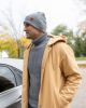 HAAKWEAR Theta-Stitch Cuffed Beanie - Designed and Made in USA (Patent Pending Design) - Koala Gray