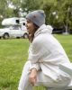 HAAKWEAR Theta-Stitch Cuffed Beanie - Designed and Made in USA (Patent Pending Design) - Koala Gray