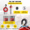 VEVOR Hand Chain Hoist, 4400 lbs /2 Ton Capacity Chain Block, 7ft/2m Lift Manual Hand Chain Block