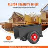 VEVOR Panel Dolly, 600LBS Capacity Slab Dolly, Heavy-duty Drywall Mover with 8" Pneumatic Wheels, Adjustable Clamp Panel Cart for Drywall Sheet