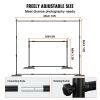 VEVOR 10ft x 10ft Pipe and Drape Kit, Heavy Duty Backdrop Stand with Carbon Steel Base