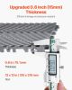 VEVOR Interlocking Drainage Mat, 12'x12' Modular Cushion Durable PP Material, 12 Pcs Splicing Drainage Mats