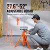 VEVOR Roller Stand 2500 LBS Load 27.6"-52" Height Adjustable 45# Steel Foldable