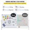 VEVOR Mobile Magnetic Whiteboard, 36 x 24 Inch, Double Sided, 360 Degree Reversible Rolling Dry Erase Board
