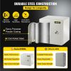 VEVOR NEMA Steel Enclosure, 8 x 8 x 6'' NEMA 4X Steel Electrical Box, IP66 Waterproof & Dustproof, Outdoor / Indoor Electrical Junction Box