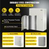 VEVOR Electrical Enclosure Box, 16'' ×12'' ×6'', Carbon Steel Hinged Junction Box, IP66 Waterproof & Dustproof, Outdoor Electrical Box