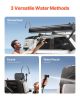 7 Gal Roof Rack Water Tank Portable Water Tank with Splash-Guard Panel