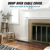 VEVOR 39 in Speed Bump 2000 lbs Cable Hose Protector Ramp Drop Over Cord Cover