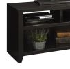 Bridgevine Home Urban Loft 48 inch TV Stand for TVs up to 55 inches, No Assembly Required, Mocha Finish
