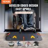VEVOR Upgraded Rubber Threshold Ramp, 1.5" Rise Wheelchair Ramp Doorway, Natural Curb Ramp Rated 33069Lbs Load Capacity