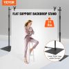 VEVOR 10ft x 10ft Pipe and Drape Kit, Heavy Duty Backdrop Stand with Carbon Steel Base