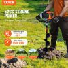 VEVOR Gas Post Hole Digger 52CC 1450W with 8' Drill Bits & 1 Extension Rod