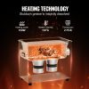 VEVOR 3L Ultrasonic Cleaner with Heater and Timer, 150W Stainless Steel Ultrasonic Cleaner Machine with Degas & Gentle Modes