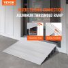 VEVOR Door Threshold Ramp, 5" Rise, 800 lbs Load Capacity, Door Ramp for Wheelchairs, Aluminum Threshold Ramp for Doorways