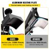 Heat Press 6x3.75Inch Curved Element Hat Press Clamshell Design Heat Press for Hats Rigid Steel Frame No Stick Digital LCD Timer and Temperature Contr