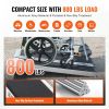 VEVOR Portable Wheelchair Ramp, 3 ft 800 lbs Capacity, Non-Slip Aluminum Folding Threshold Ramp, Foldable Mobility Scooter Ramp Wheel Chair Ramp