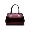 MKF Collection Patent Satchel Handbag by Mia k