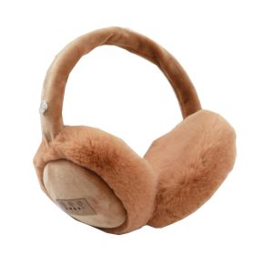 Fuzzy Wuzzy Bluetooth Headphones (Color: Chocolate)
