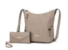 MKF Collection Lux Hobo Bag with Wallet by Mia K
