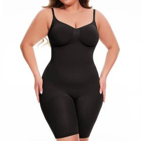 Bodysuit for Women Shorts Tummy Control Seamless Shapewear Body Shaper (Color: MT000459B, size: M/L)