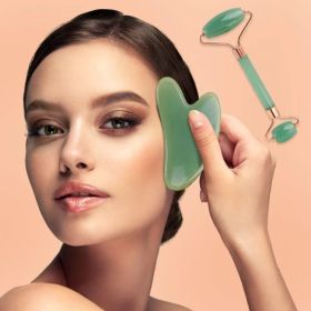 Gua sha Massage Tool 2 Pcs Gua Sha Facial Board Anti Aging Massager Gua Sha Stone Face Neck Body Gua Sha Scraper Facial Skin Care Products (quantity: 3 sets)