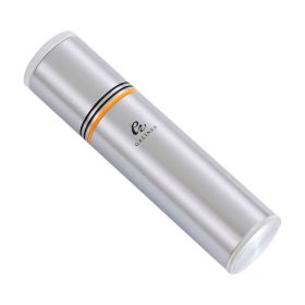 GALINER Cigar Portable Humidor Tube With Hygrometer Cigar Humidifier Charuto Jar Metal Cigar Case Puro Box Travel (Color: DC-03G-S)