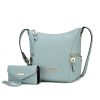 MKF Collection Lux Hobo Bag with Wallet by Mia K