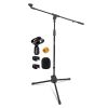 5 Core Tripod Mic Stand Floor Adjustable 18 to 72 Inches Sturdy Boom Arm Holder Microphone Stands Pedestal Para Microfono for Singing MS 080